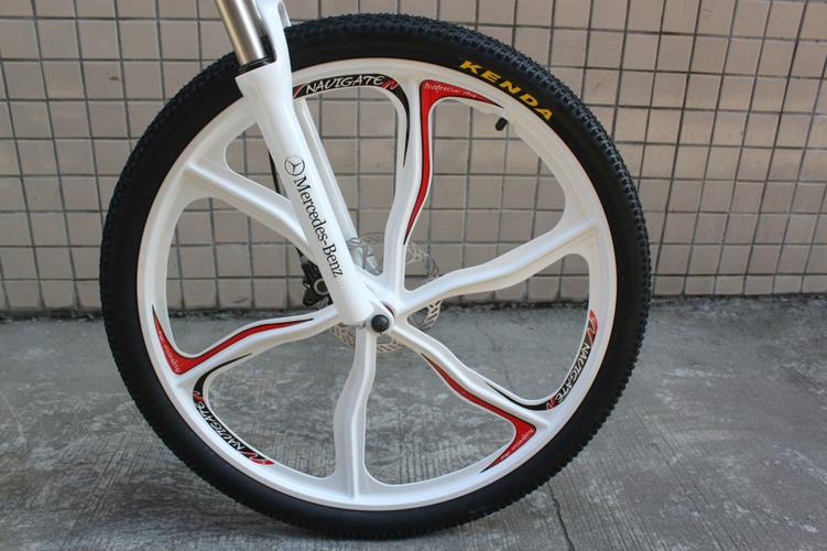 奔驰禧玛诺27速370套件油刹折叠山地车自行车 本店所有产品均是厂家